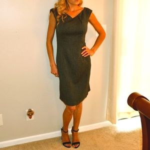 Tweed Inspired Pencil Dress